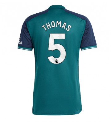 Arsenal Thomas Partey #5 Kolmaspaita 2023-24 Lyhyet Hihat